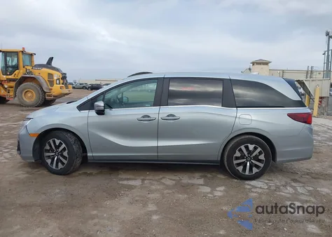 2025 Honda Odyssey Ex-L from USA, damaged, VIN 5FNRL6H63SB071224